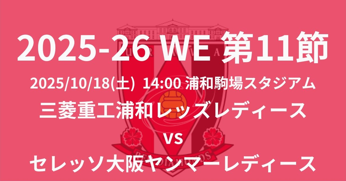 2025-26 WEリーグ第11節