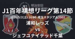 2026 J1百年構想リーグ第14節